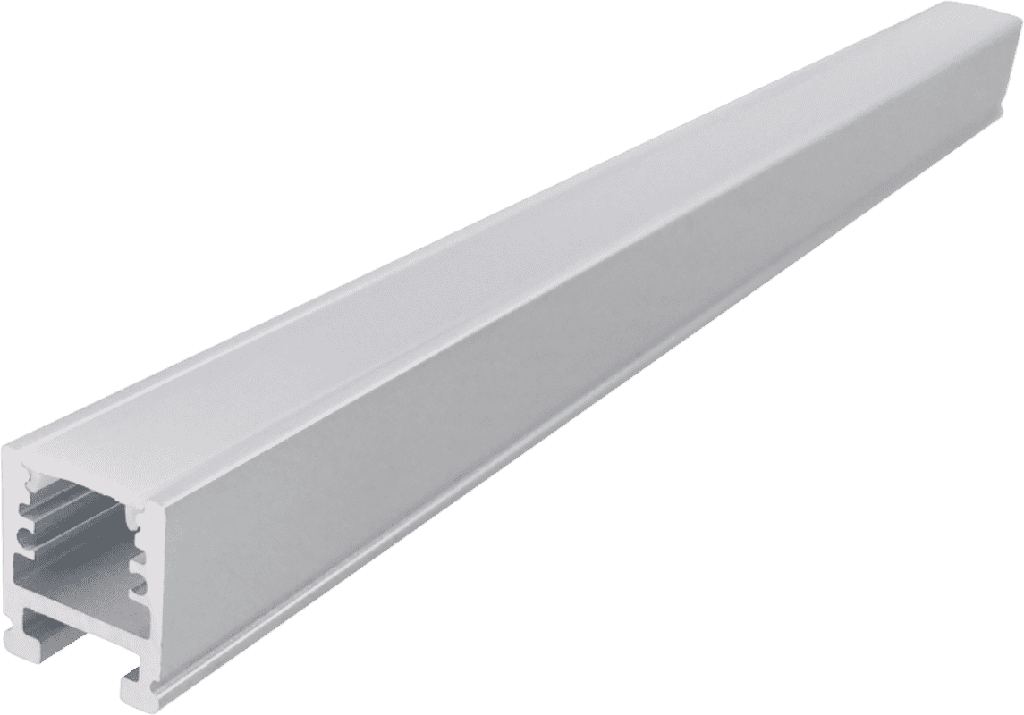 New 1315 with magnet magnetic installation supermarket shelf shoe rack line light hard light bar aluminum groove shell kit