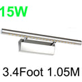 Bestseller Strip Bar 15W Mirror Front Lights 3.4Foot 1.05M 5050LED With 85-265V Waterproof Driver