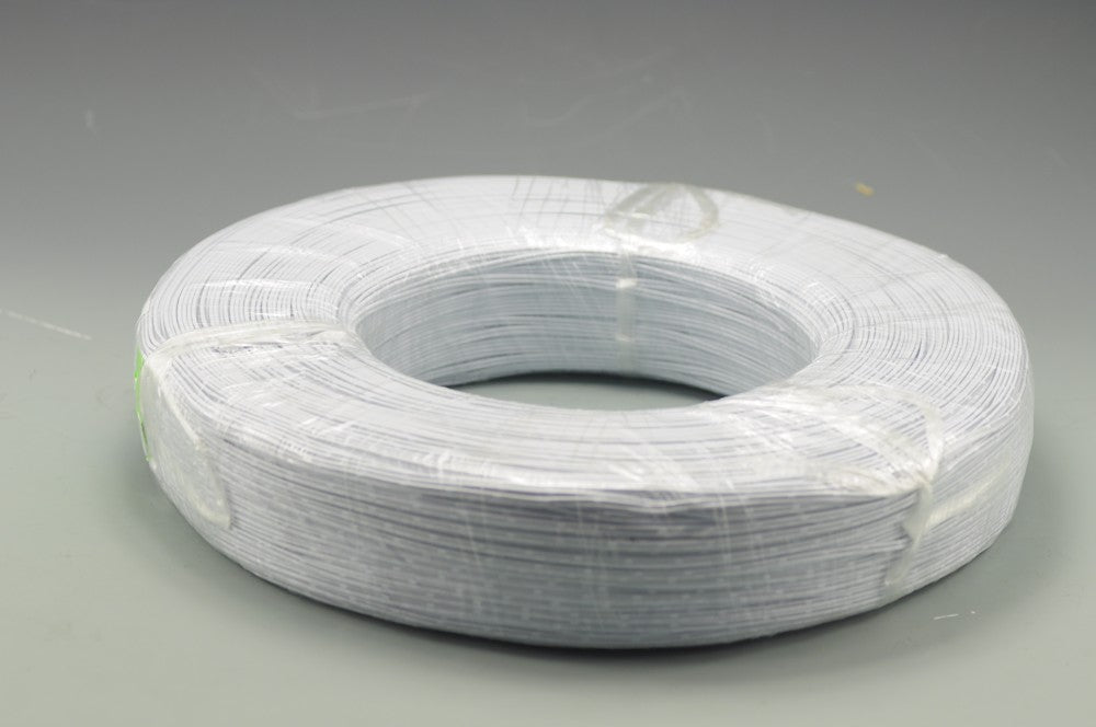 White TWO 2Pin  LED Extension  Tinned Copper Wire Cable Wire Cord Free Cutting 1M - 100M (3.28foot - 328foot) 22AWG for led strips single color 3528 5050 Strip Light