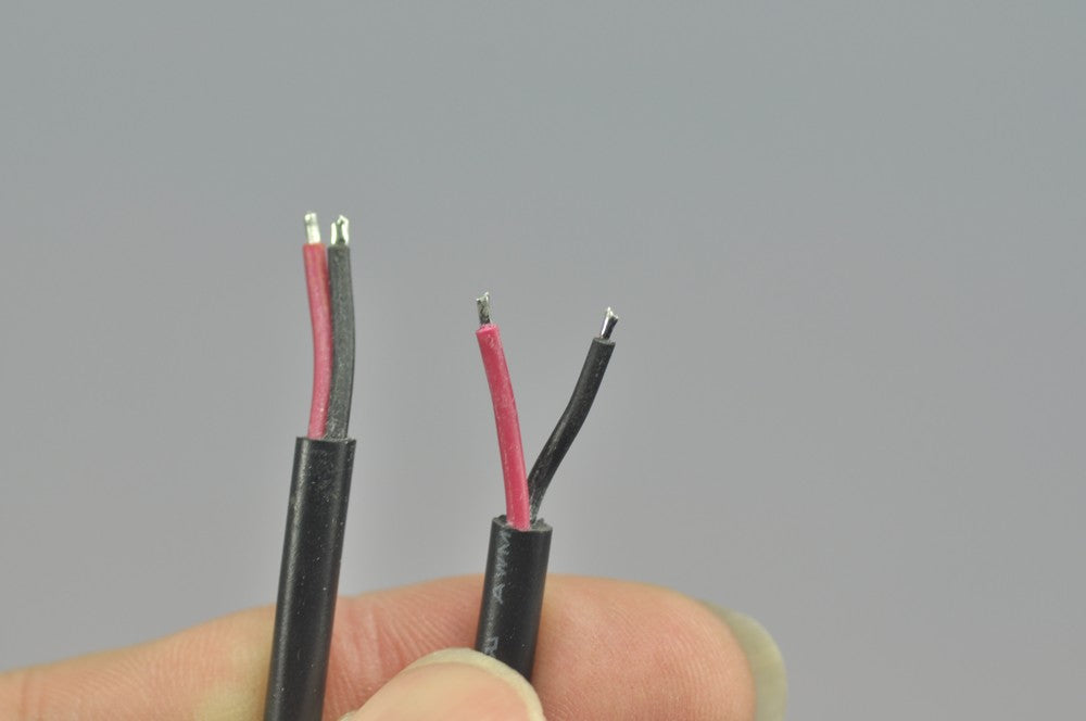 Dc Connect Black 22 AWG 16cm Male Female LED Power Supply DC Cable Cord For LED Light