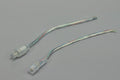 22AWG 35cm Waterproof 4pin LED Connector Transparent Line Waterproof Female And Male LED Connector