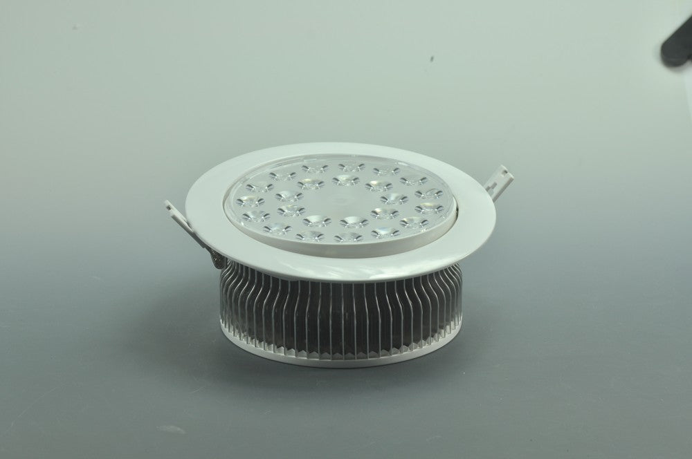 24W LD-CL-CPS-01-24W LED Down Light Cut-out 160mm Diameter 7.5" White Recessed Dimmable/Non-Dimmable LED Down Light