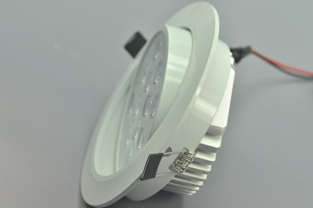 12W CL-HQ-02-12W  LED Spotlight Cut-out 112mm Diameter 5.5" White Recessed LED Dimmable/Non-Dimmable LED Ceiling light