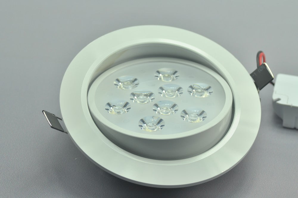 9W CL-HQ-02-9W  Recessed Ceiling light Cut-out 113mm Diameter 5.5" White Recessed Dimmable/Non-Dimmable LED Downlight