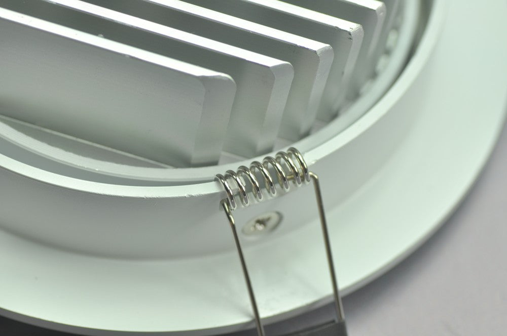 9W CL-HQ-02-9W  Recessed Ceiling light Cut-out 113mm Diameter 5.5" White Recessed Dimmable/Non-Dimmable LED Downlight