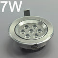7W CL-HQ-04-7W LED Ceiling light Cut-out 91mm Diameter 4.3" Gray Recessed  Dimmable/Non-Dimmable LED Downlight