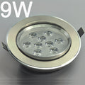 9W CL-HQ-04-9W  Recessed Ceiling light Cut-out 114mm Diameter 5.4" Gray Recessed Dimmable/Non-Dimmable LED Downlight
