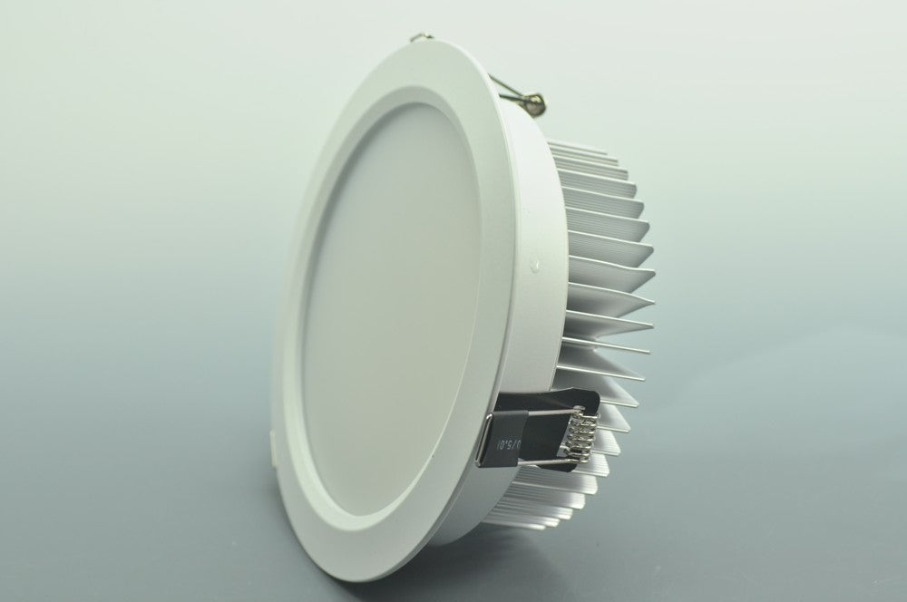 12W DL-HQ-101-12W  LED Spotlight Cut-out 128.5mm Diameter 6.2" White Recessed LED Dimmable/Non-Dimmable LED Ceiling light