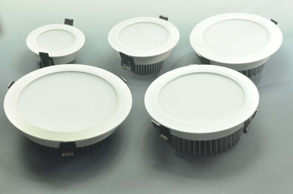 7W DL-HQ-101-7W LED Ceiling light Cut-out 115mm Diameter 5.5" White Recessed  Dimmable/Non-Dimmable LED Downlight