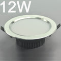 12W DL-HQ-102-12W  LED Spotlight Cut-out 140mm Diameter 6.9" White Recessed LED Dimmable/Non-Dimmable LED Ceiling light