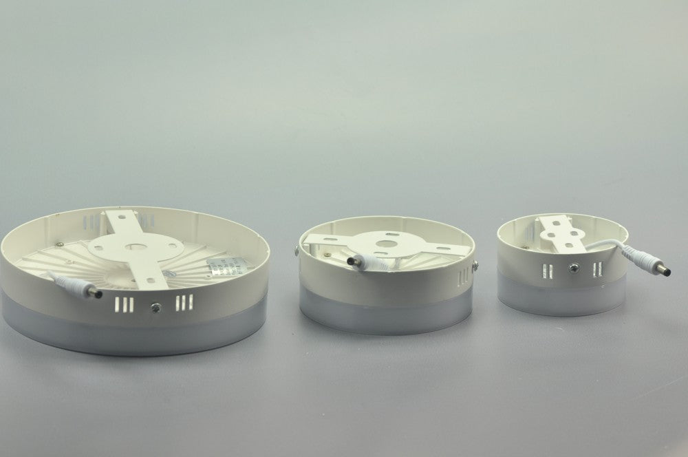 6W DL-HQ-202-6W LED Panel light Round Diameter 90.5mm Height 46mm PVC Acrylic Cover Cabinet LED Down Lights