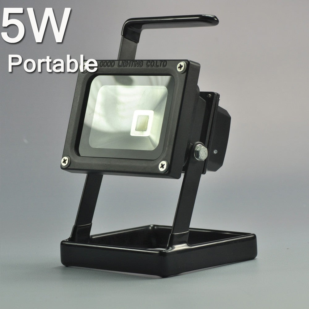 5W Portable LED Flood lights Integrate  Rechargeable LED Work Light