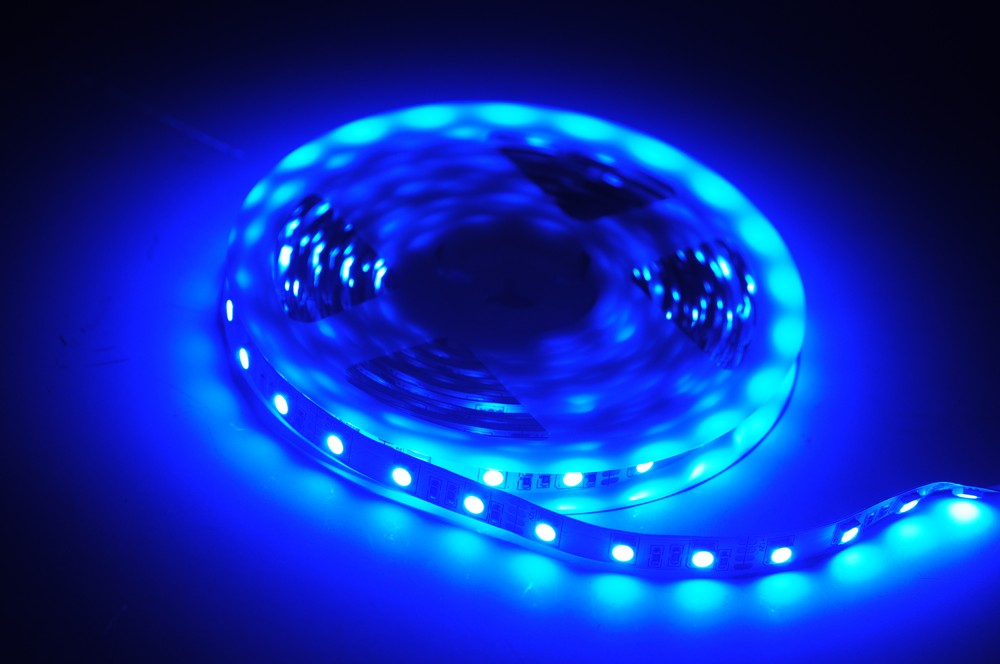 Superbright RGB LED Flexible Light Strip SMD5050 Multicolor Strip Light 12V 5 meter(16.4ft) 300LEDs