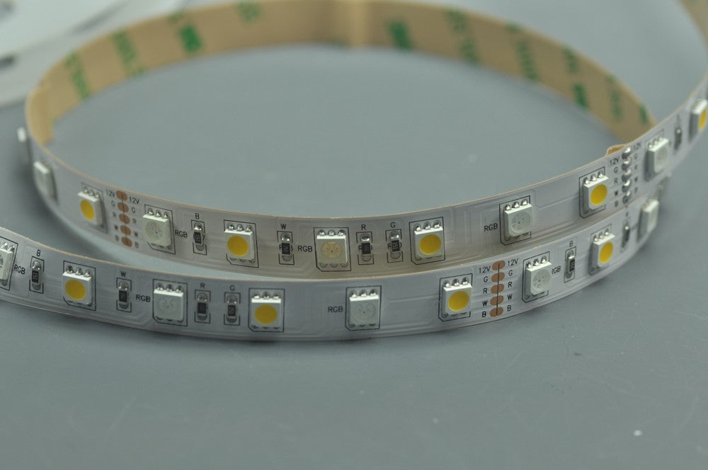 RGB White LED Strip light 5050SMD Color change with white color  5meter(16.4ft) 300LEDs