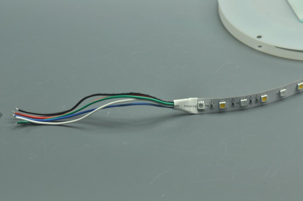 RGB White LED Strip light 5050SMD Color change with white color  5meter(16.4ft) 300LEDs