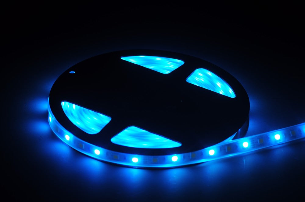 RGB White LED Strip light IP68 5050SMD Color change with white color  5meter(16.4ft) 300LEDs