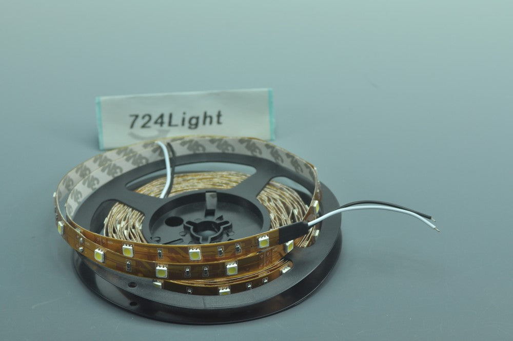 5050 LED Strip light With Background Yellow PCB  5m (16.4ft ) 300LEDs