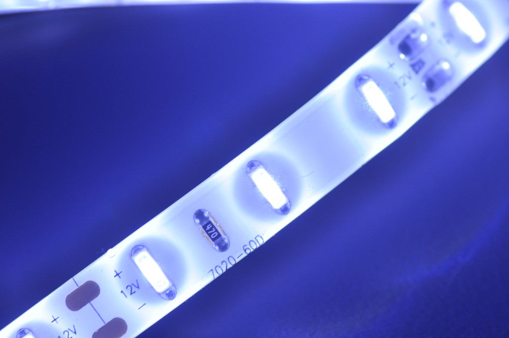Waterproof LED Strip Light SMD7020 Flexible 12V Strip Light 5 meter(16.4ft) 300LEDs