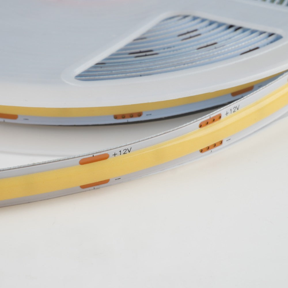 Brightest LED Strip Light COB Flexible 12V Strip Light 5 meter(16.4ft) 2400LEDs