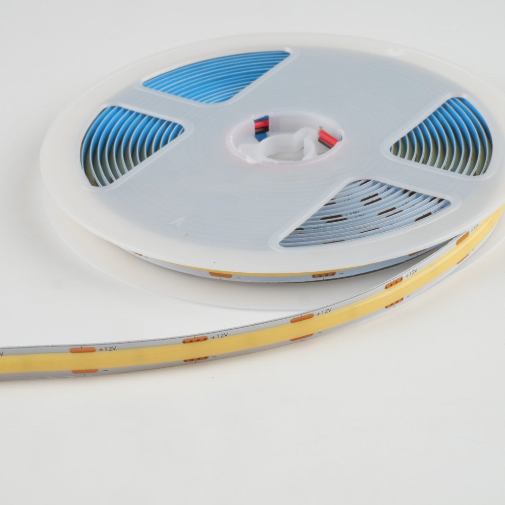 Brightest LED Strip Light COB Flexible 12V Strip Light 5 meter(16.4ft) 2400LEDs