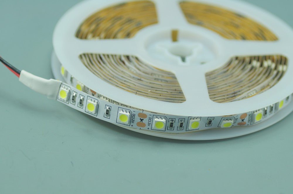 Brightest LED Strip Light SMD5050 Flexible 12V Strip Light 5 meter(16.4ft) 300LEDs