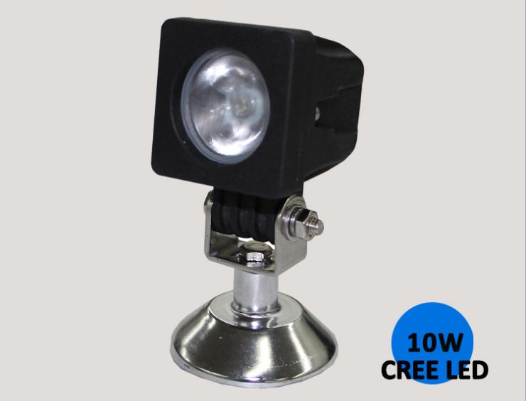 10W LED Work Light  6500K LED Light Bar IP68 CREE LED Spot Flood Off Road Driving Light