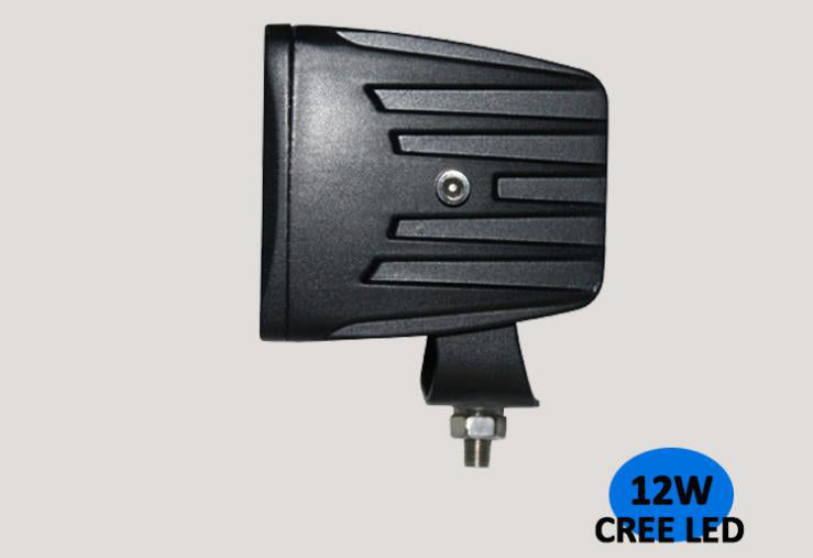 12W LED Work Light  6500K LED Light Bar IP68 CREE LED 864 Lumens Spot Flood Off Road Driving Light