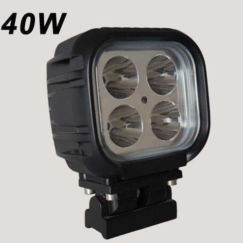 40W LED Work Light  6500K LED Light Bar IP68 2800 Lumens CREE LED Spot Flood Off Road Driving Light