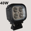 40W LED Work Light  6500K LED Light Bar IP68 2800 Lumens CREE LED Spot Flood Off Road Driving Light