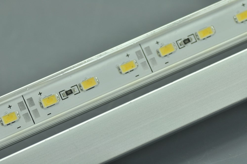 12V 1Meter Waterproof Strip light 40inch 5630 Rigid LED Strips Bar Aluminium Profile  Rigid Strip Light