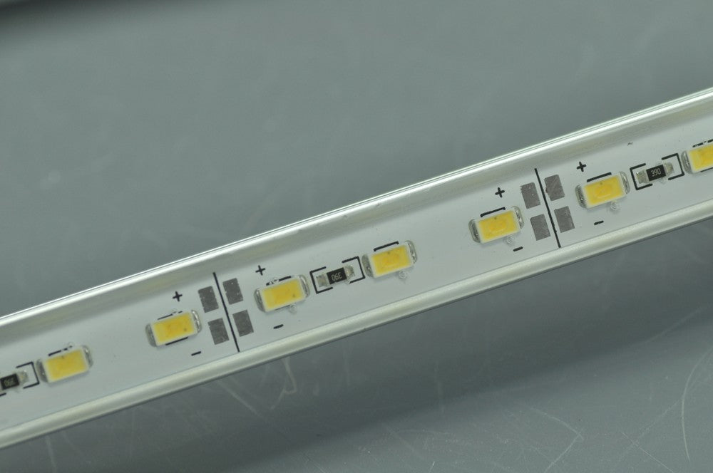 12V 0.5Meter  12V SMD5630 Waterproof Strip light 19.65inch 5630 Rigid LED Strips Bar Aluminium Profile 0.5meter  Rigid Strip Light