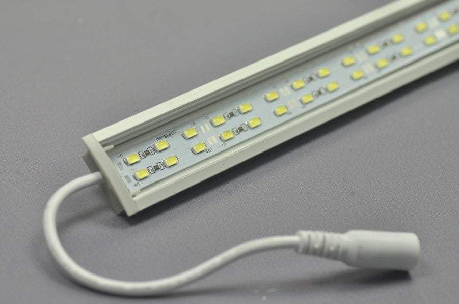 Bestsell Double Row LED Bar 144LEDs 5050 5630 39.3inch 1meter Rigid Bar With Wing