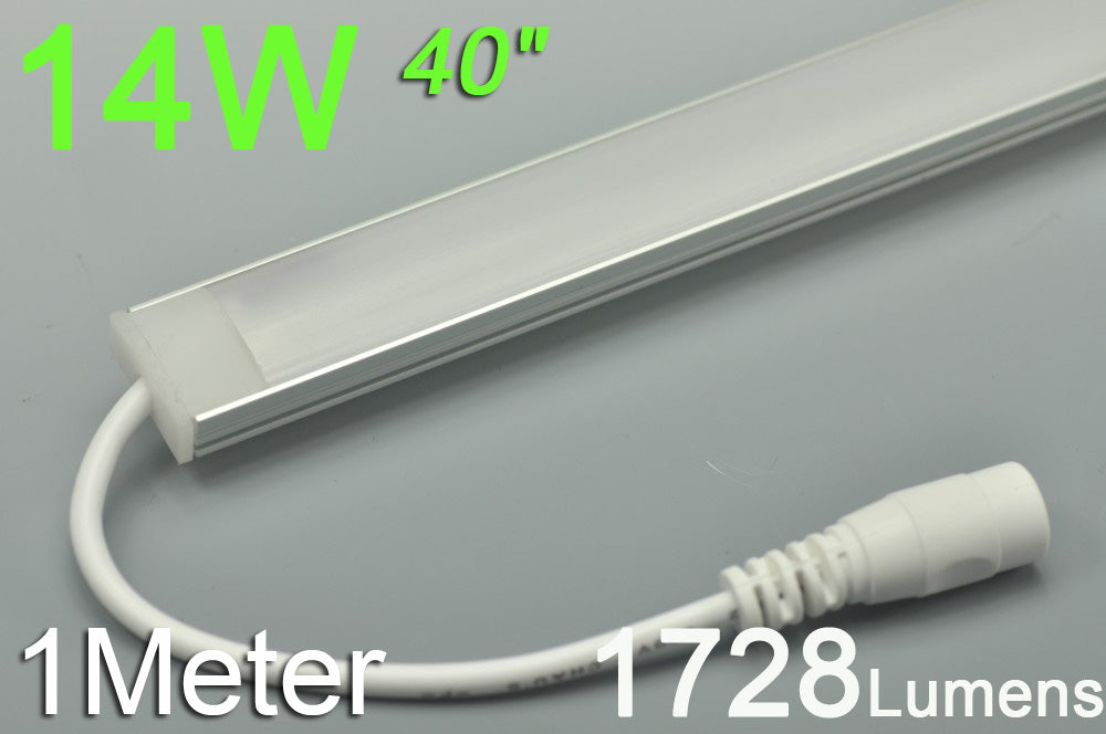 1meter  Slim led rigid bar 5630 5050 liner for cabinet 39.3inch linear