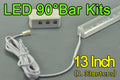 13inch 0.33Meter 6W LED Bar Fixture 5630 24LED 840 Lumens 90Â° Right Angle Cabinet LED Bar Light Kits