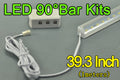 39.3inch 1Meter 18W LED Bar Fixture 5630 72LED 2520 Lumens 90Â° Right Angle Cabinet LED Bar Light Kits