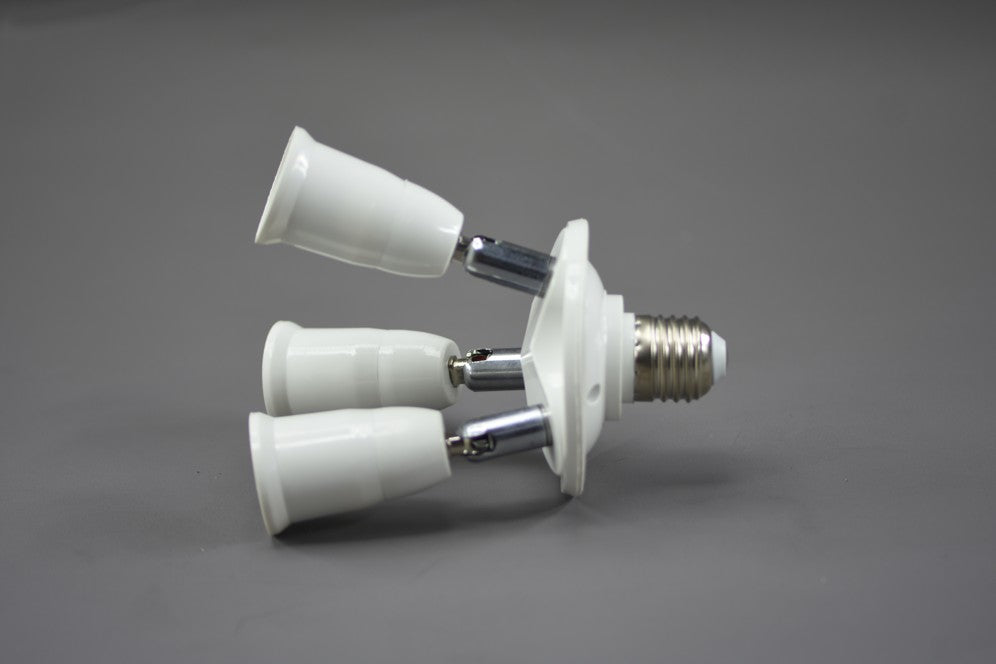 E40 to E27 Screw Base    Light Bulb Splitter Screw    E27 Socket Converter