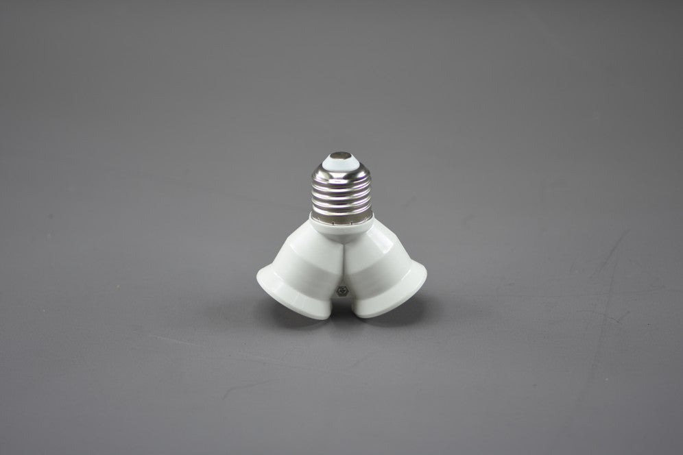 E27 to E27 Screw Base Light Bulb Splitter E27 Socket Converter