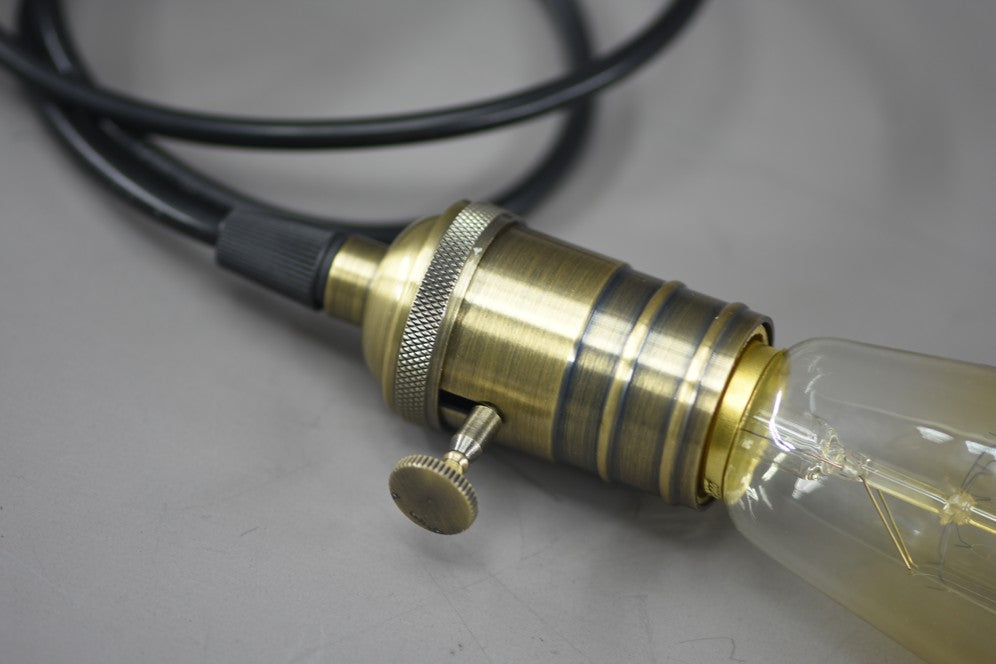 Pendant Lighting Sockets  Retro Vintage Industrial Screw Light Socket Lamp Holder Hanging Lights.