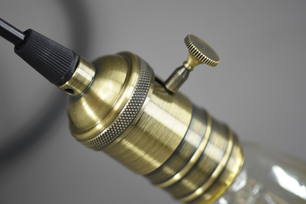 Pendant Lighting Sockets  Retro Vintage Industrial Screw Light Socket Lamp Holder Hanging Lights.