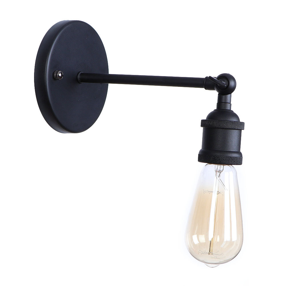 American country pastoral modern Edison light bulb retro single head aisle living room mini decoration simple small wall lamp
