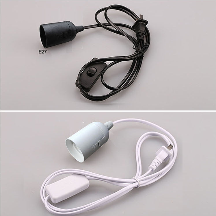 Extension Hanging Cord Cable 1.5m long E27 Socket  Customizable length