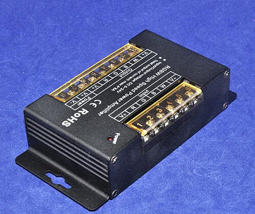 DC5V-24V LED RGBW High Speed Large Current Power Amplifier For LED Strip DC5V<160W 24V<768W
