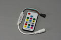 DC 5V-24V Mini Wireless 17 Keys RF Remote Controller with Lock Function 300 Kinds of Color Changes for WS2812 WS2811 SK6812 RGB LED Strip Light