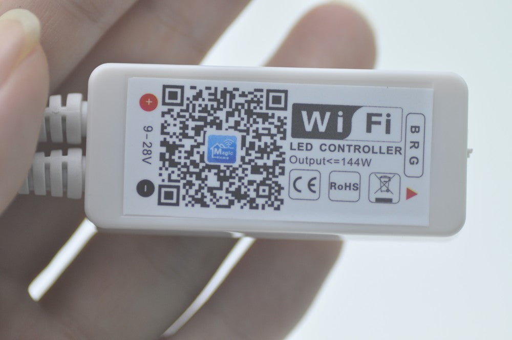 WiFi Wireless Led Controller LED constant pressure controller MINI IR 24 key WIFI controller