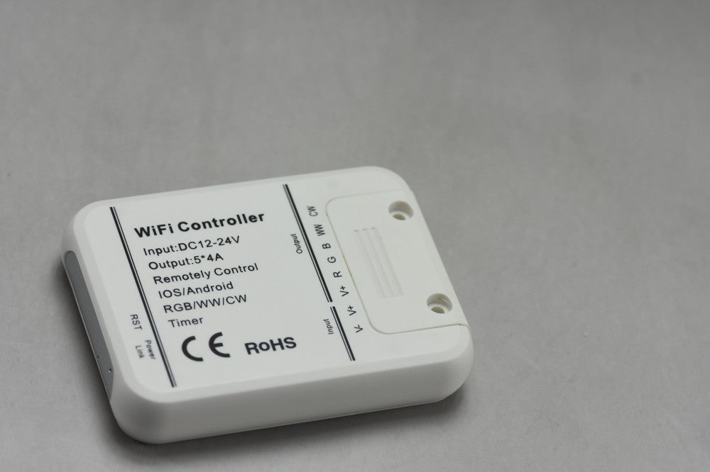 12V Wifi Android  LED Strip RGB RGBW Controller With Remote 5 Channels Control By Phone