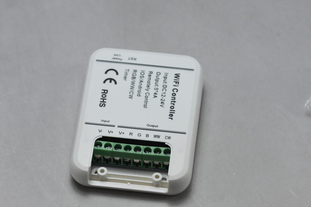 12V Wifi Android  LED Strip RGB RGBW Controller With Remote 5 Channels Control By Phone