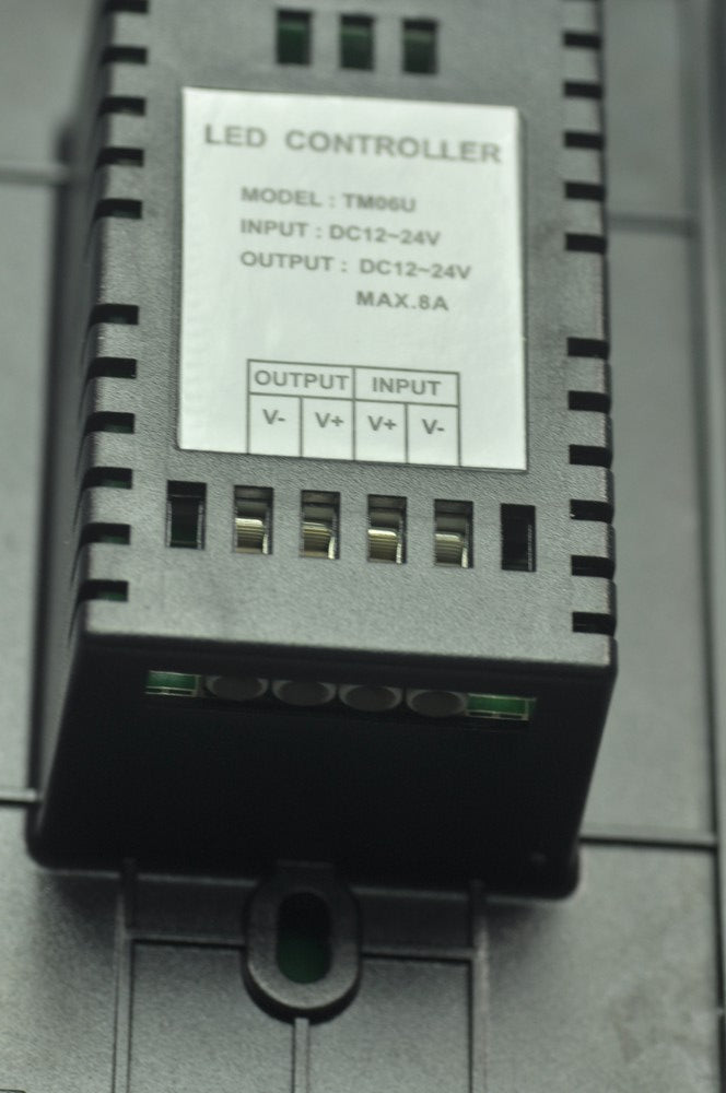 LED Dimmer Switch 12V-24V Brightness Controller For Single Color Strip