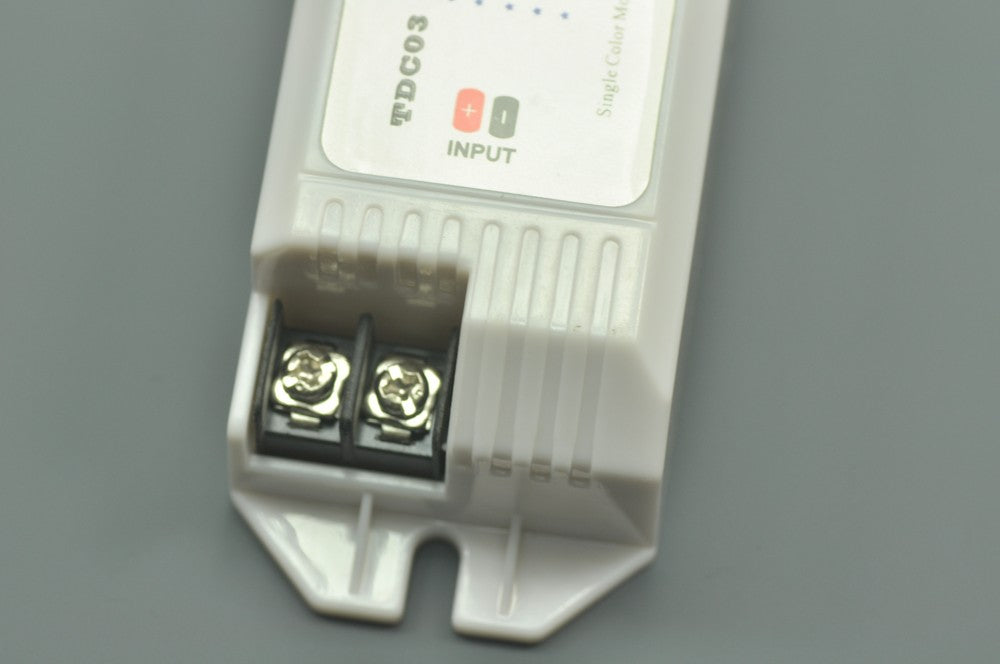 12V-24V LED Single Color Controller  Double Color Controller for pure white and warm white led strip Controller 288W max 6A