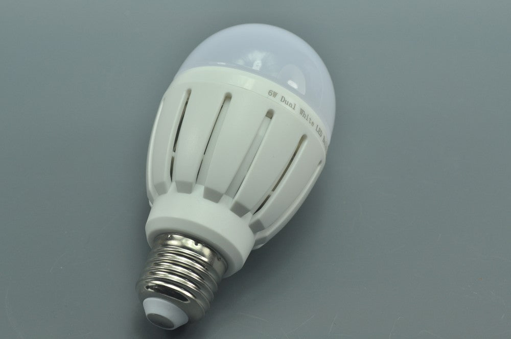 Wireless LED Blub Pure White/Warm White Double Color Wifi Blub 6W 9W  LED WW/CW Globe Light