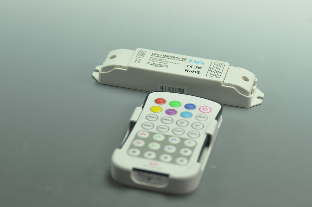 RGB Led Strip Light MINI RF Colorful LED CONTROLLER Adjust Dimmer With 28 Keys Remote Control